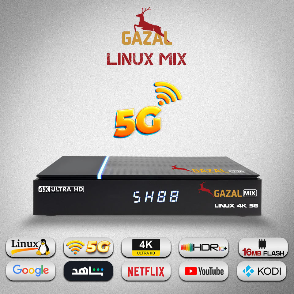GAZAL LINUX MIX 4K 5G